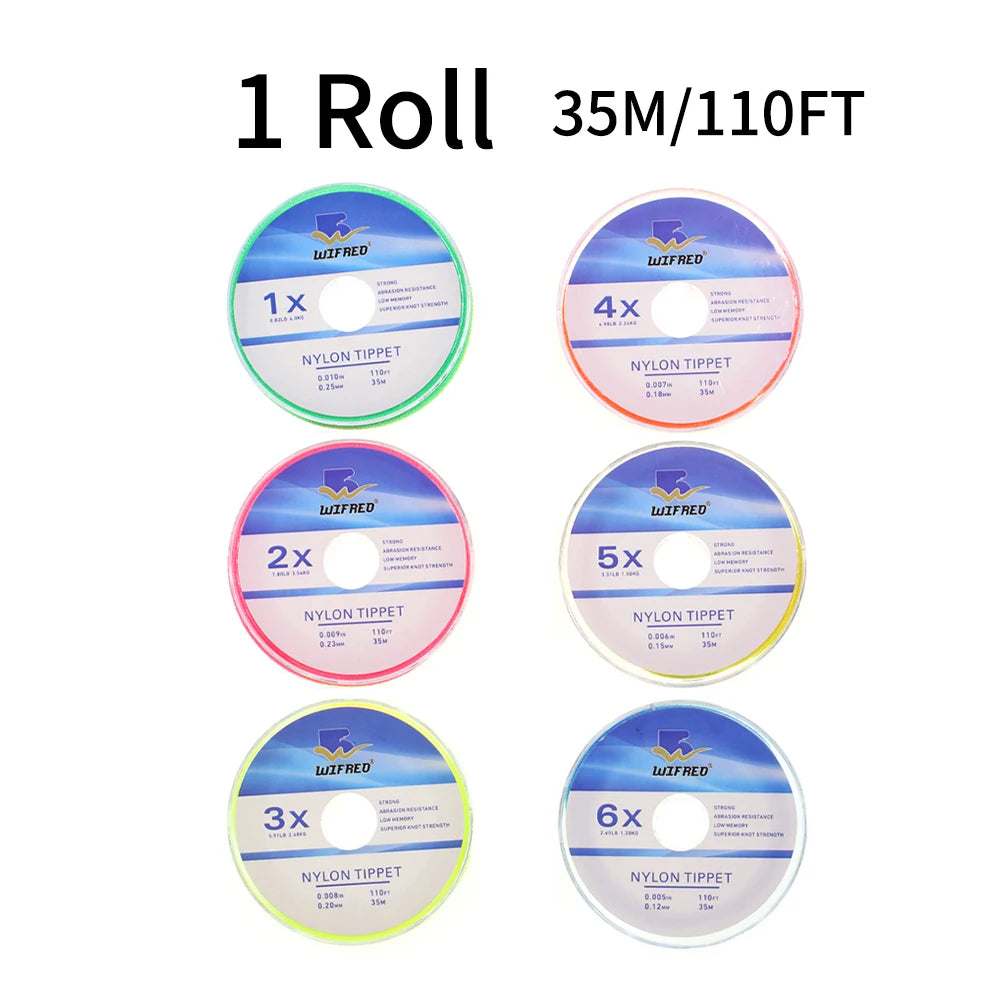 Clear Nylon Monofilament Tippet Line for Fishing - HookUpCo.