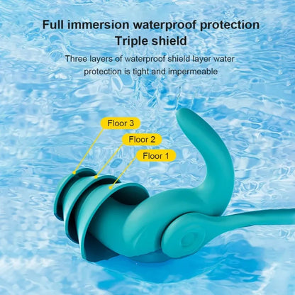 HookUpCo. Waterproof Swim Ear Plugs
