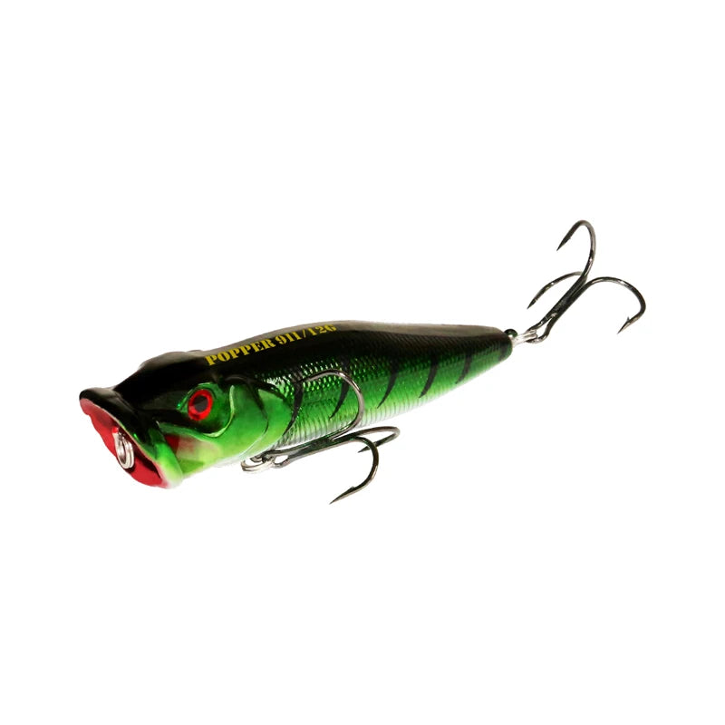 HookUpCo. 12.5g Floating Popper for Pike Fishing - HookUpCo.