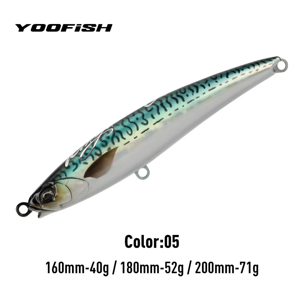 HookUpCo. GT Floating Pencil Fishing Lures 160mm - HookUpCo.
