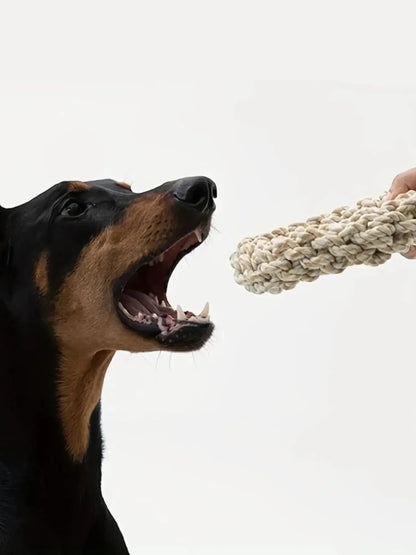 HookUpCo. Durable Dog Rope Toy for Chewing