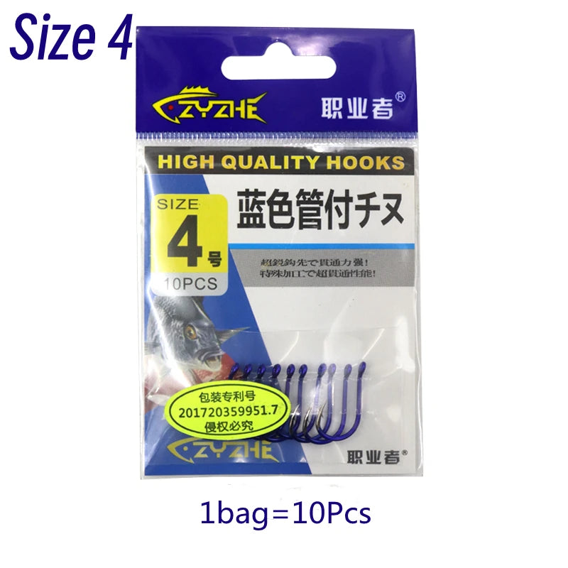 HookUpCo. High Carbon Steel Fishing Hooks Set - HookUpCo.