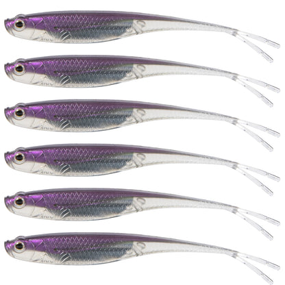 HookUpCo. Fork Tail Soft Lures for Bass Fishing - HookUpCo.