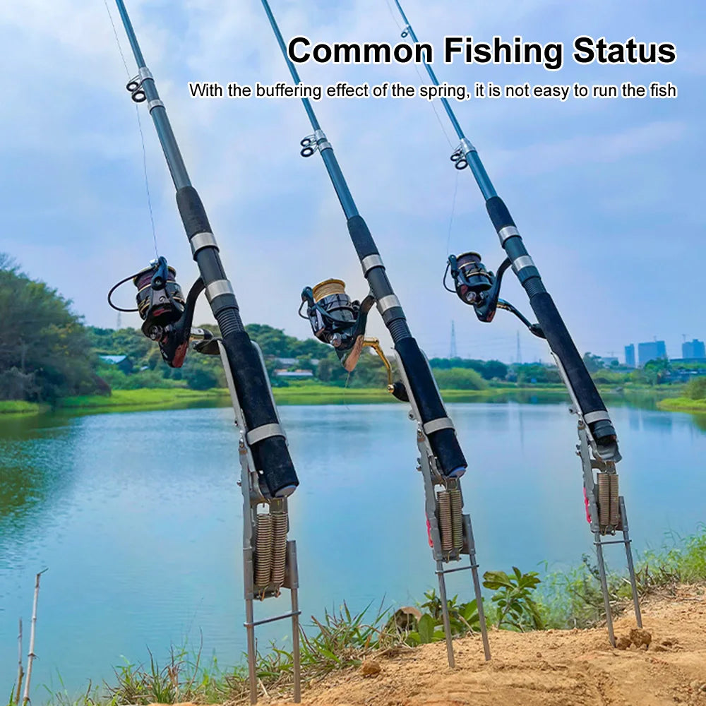 HookUpCo. Automatic Fishing Rod Holder Base - HookUpCo.