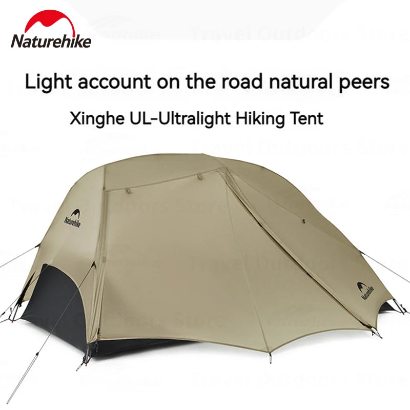 HookUpCo. Ultralight Double Layer Camping Tent - HookUpCo.