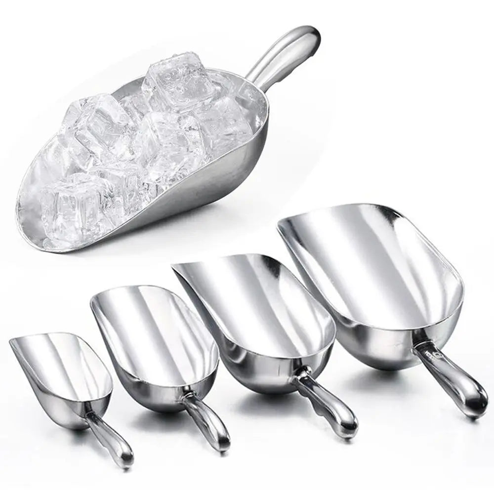 Premium 1080ML Aluminum Ice Scoop with Ergonomic Handle