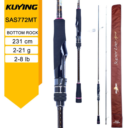 HookUpCo. SuperLite Fishing Rods for Lure Casting - HookUpCo.