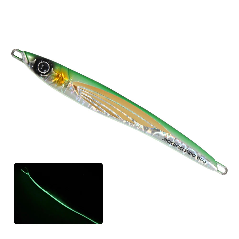 Heavy-Duty Metal Jig for Tuna and Kingfish Fishing