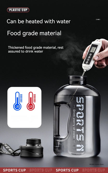 HookUpCo. Large Capacity Sports Water Bottle - HookUpCo.
