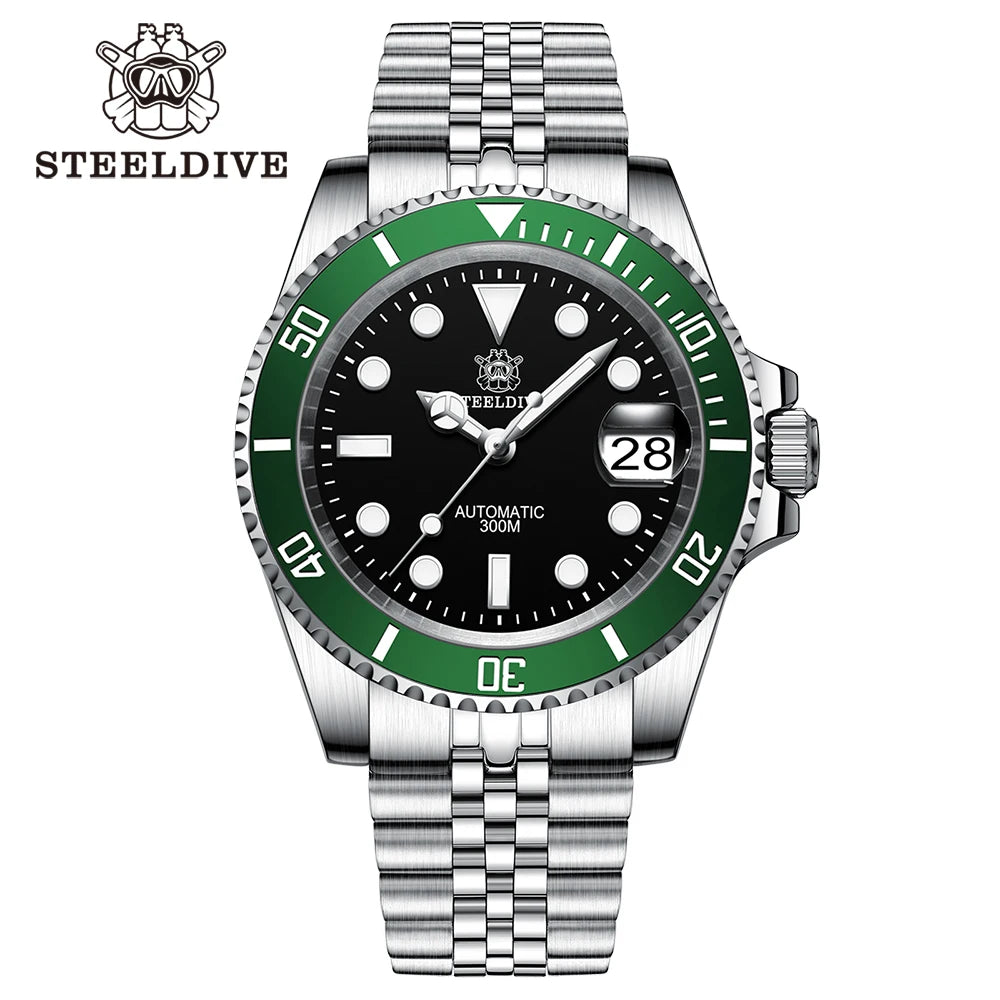 HookUpCo. 30ATM Men's Dive Watch