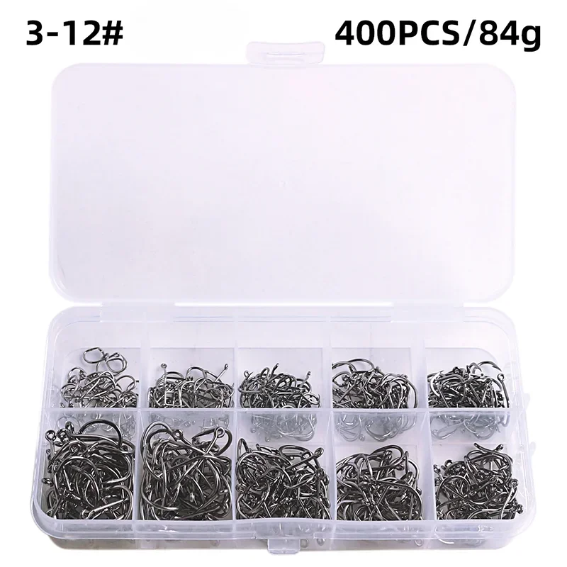 Carbon Steel Fishing Hooks in Bulk 50-1600 PCS - HookUpCo. - HookUpCo.
