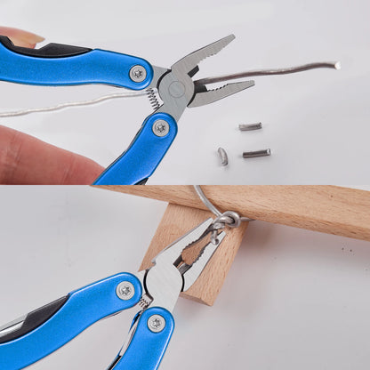Versatile Folding Multi Tool with Pliers and Knife for Outdoors