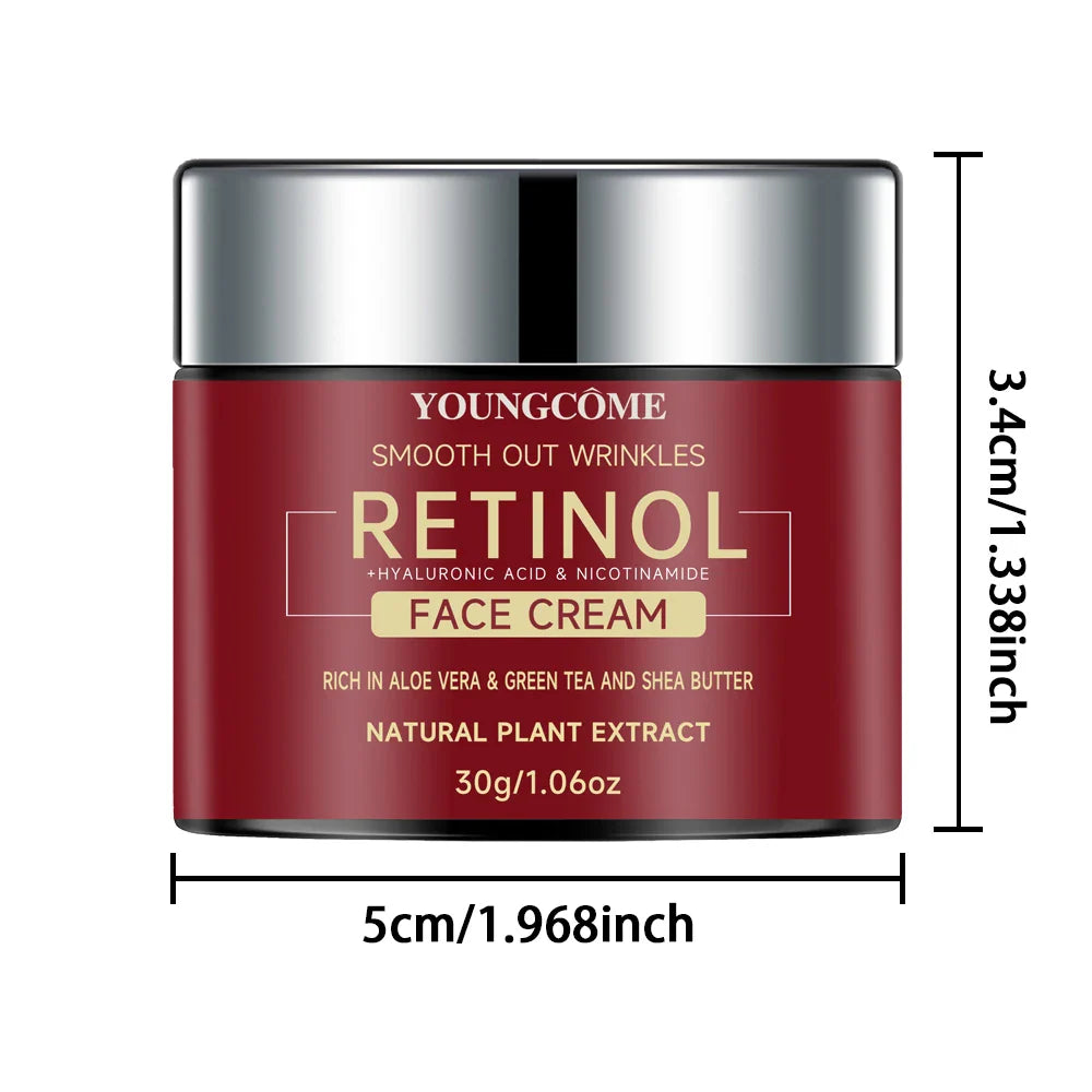 Retinol Facial Cream for Firming and Anti-Aging Benefits