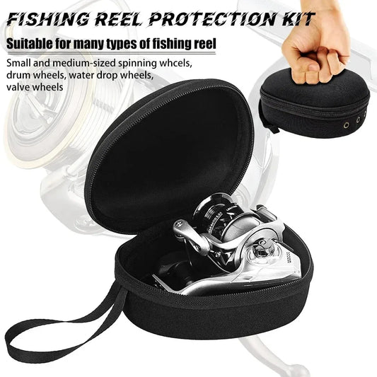 Fishing Reel Bag for Spinning and Conventional Reels Durable EVA
