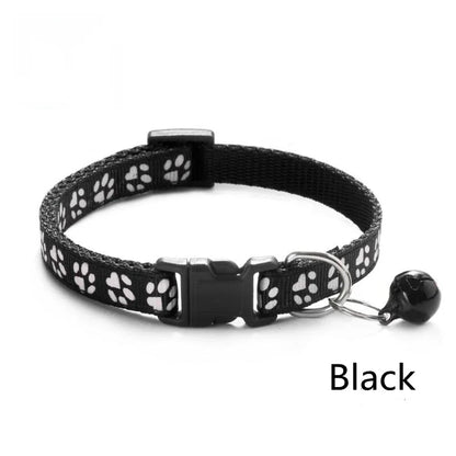 HookUpCo. Colorful Pet Collar with Safety Bell