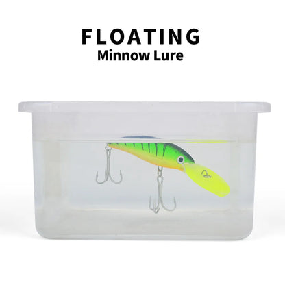 HookUpCo. Floating Fishing Lure for Bass Tackle - HookUpCo.