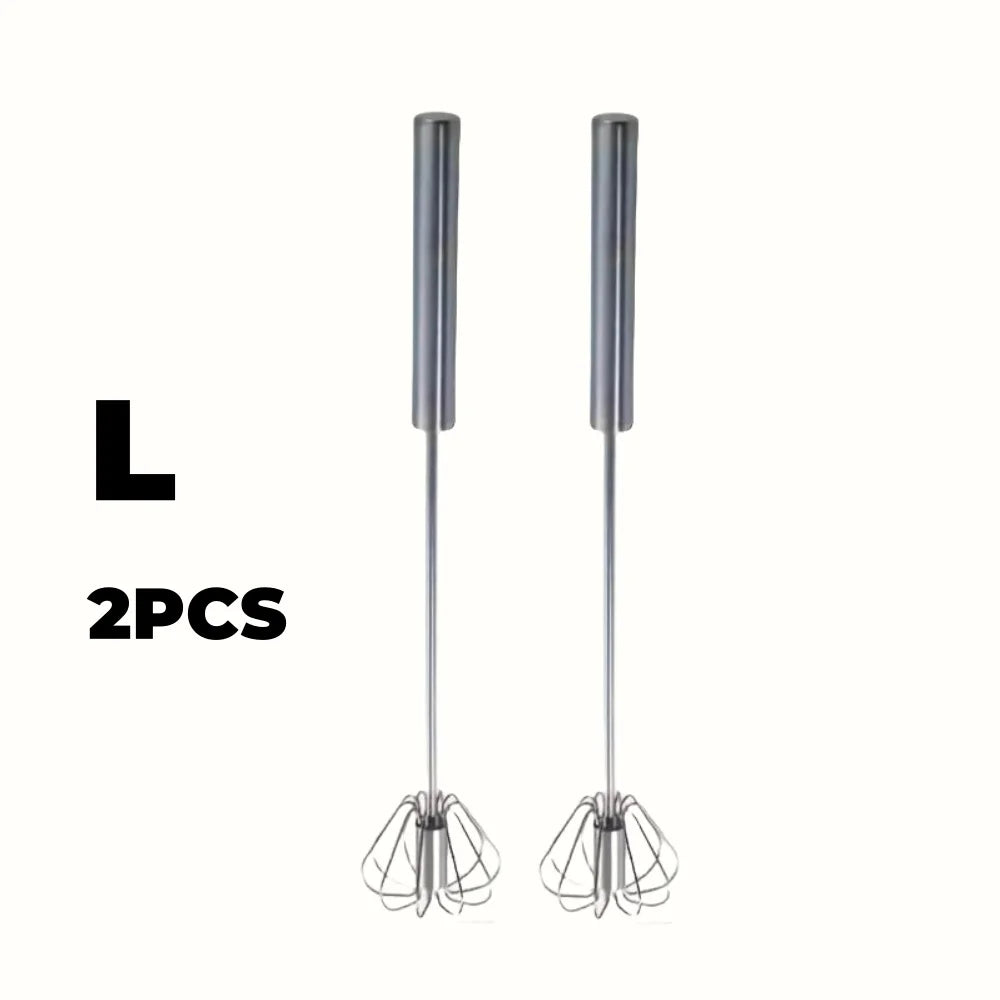 Effortless Stainless Steel Egg Beater
