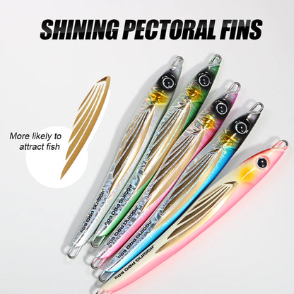 Heavy-Duty Metal Jig for Tuna and Kingfish Fishing