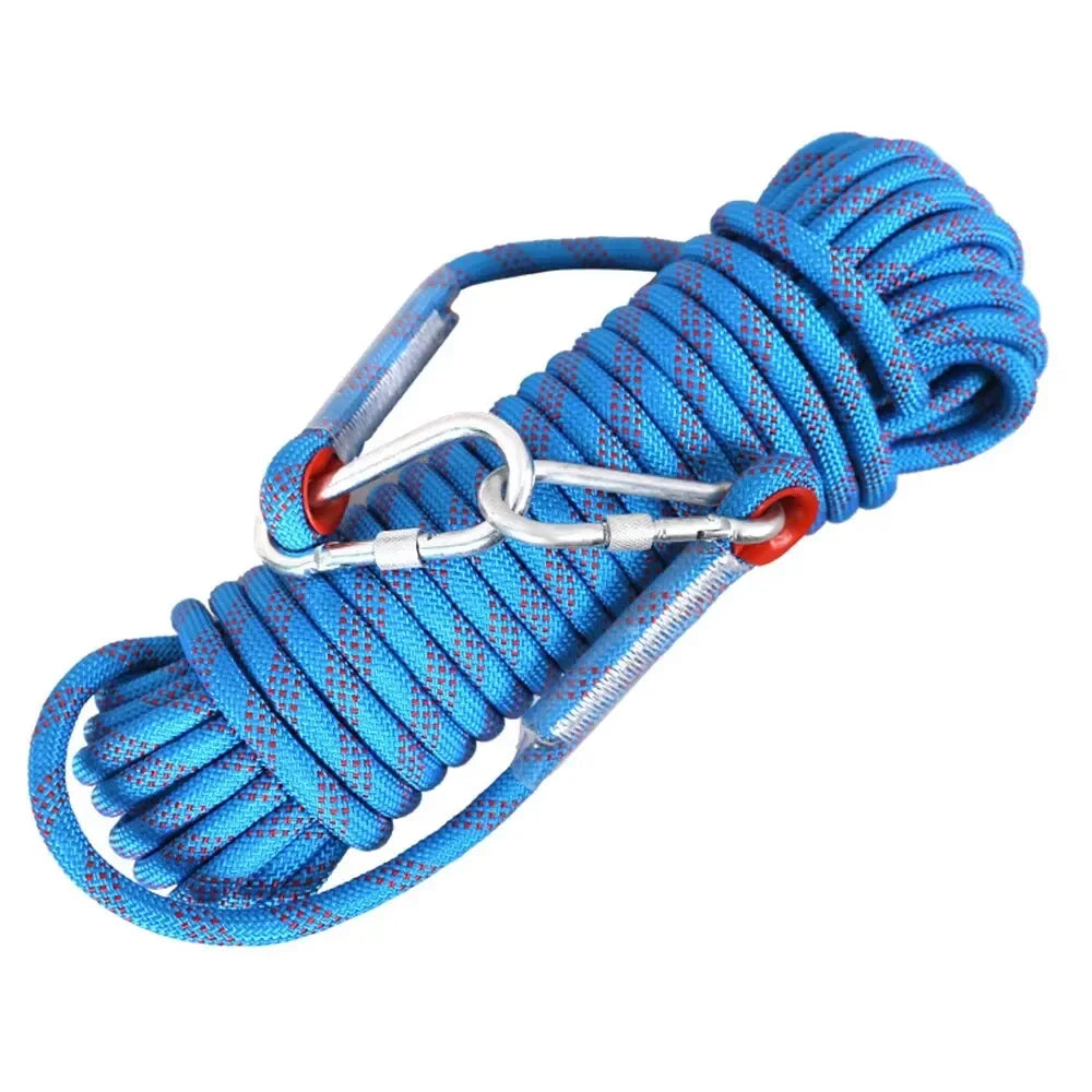 HookUpCo. 10mm Outdoor Climbing Rope for Safety