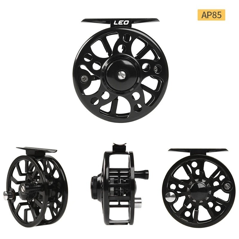 HookUpCo. Large Arbor Fly Fishing Reel, CNC Metal - HookUpCo.