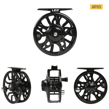 HookUpCo. Large Arbor Fly Fishing Reel, CNC Metal - HookUpCo.