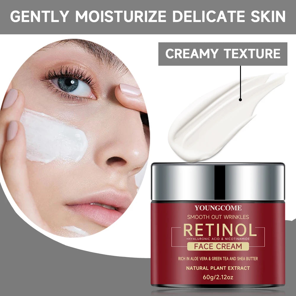 Retinol Facial Cream for Firming and Anti-Aging Benefits