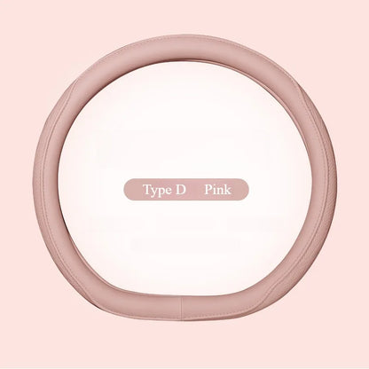 HookUpCo. Napa Leather Steering Wheel Cover - HookUpCo.