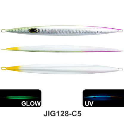 HookUpCo. Luminous Metal Plate Fishing Lure - HookUpCo.