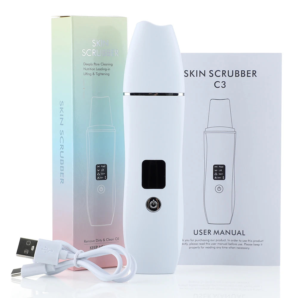 Ultrasonic Skin Scrubber Device