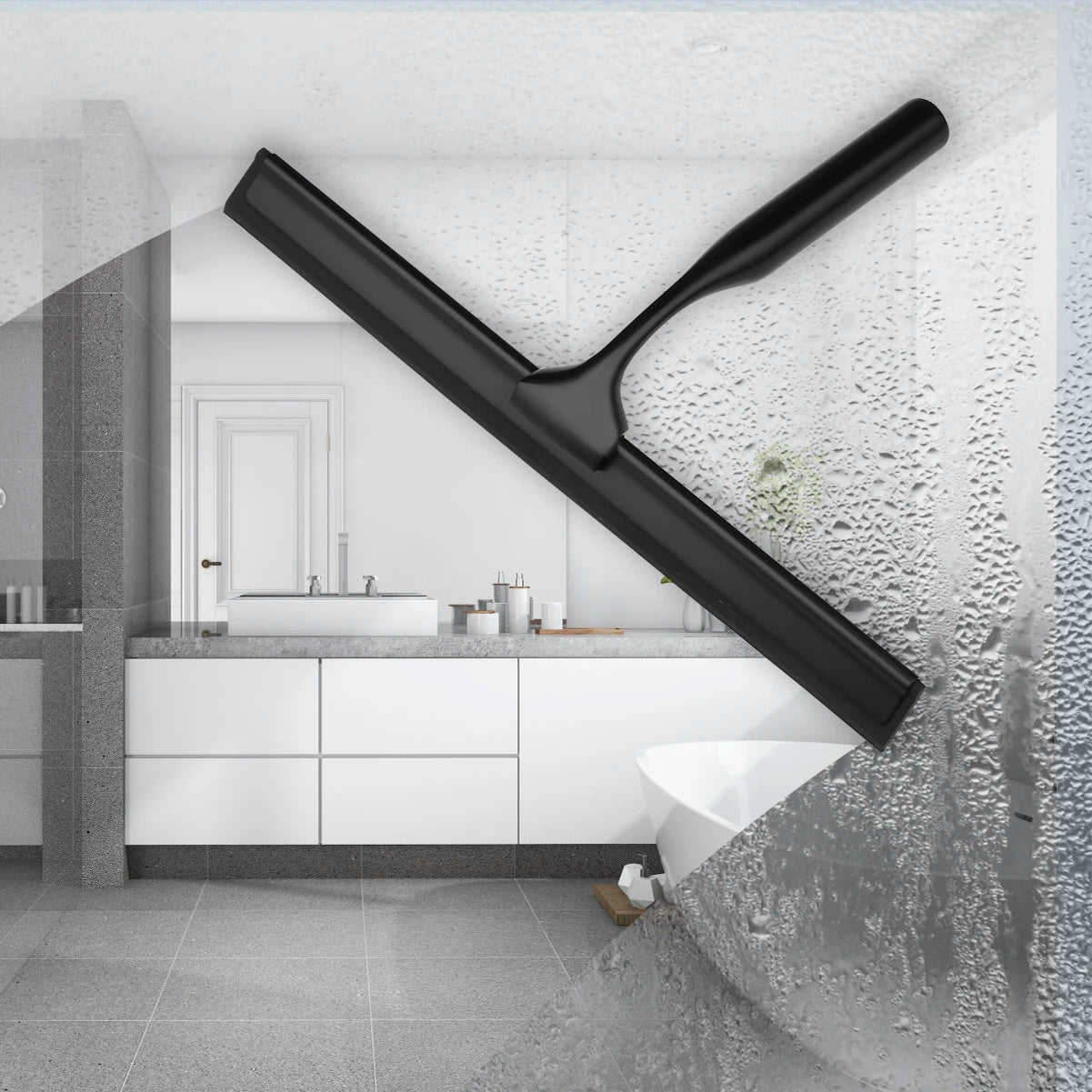 Golden Stainless Steel Shower Squeegee