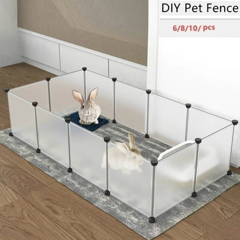 HookUpCo. Foldable Pet Playpen for Small Animals