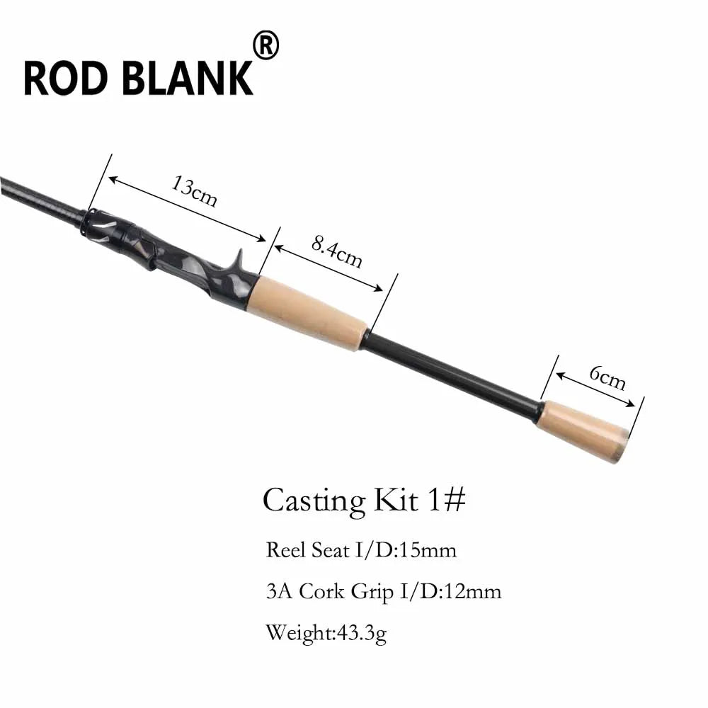 HookUpCo. Carbon Fiber Fishing Rod Handle Kit - HookUpCo.