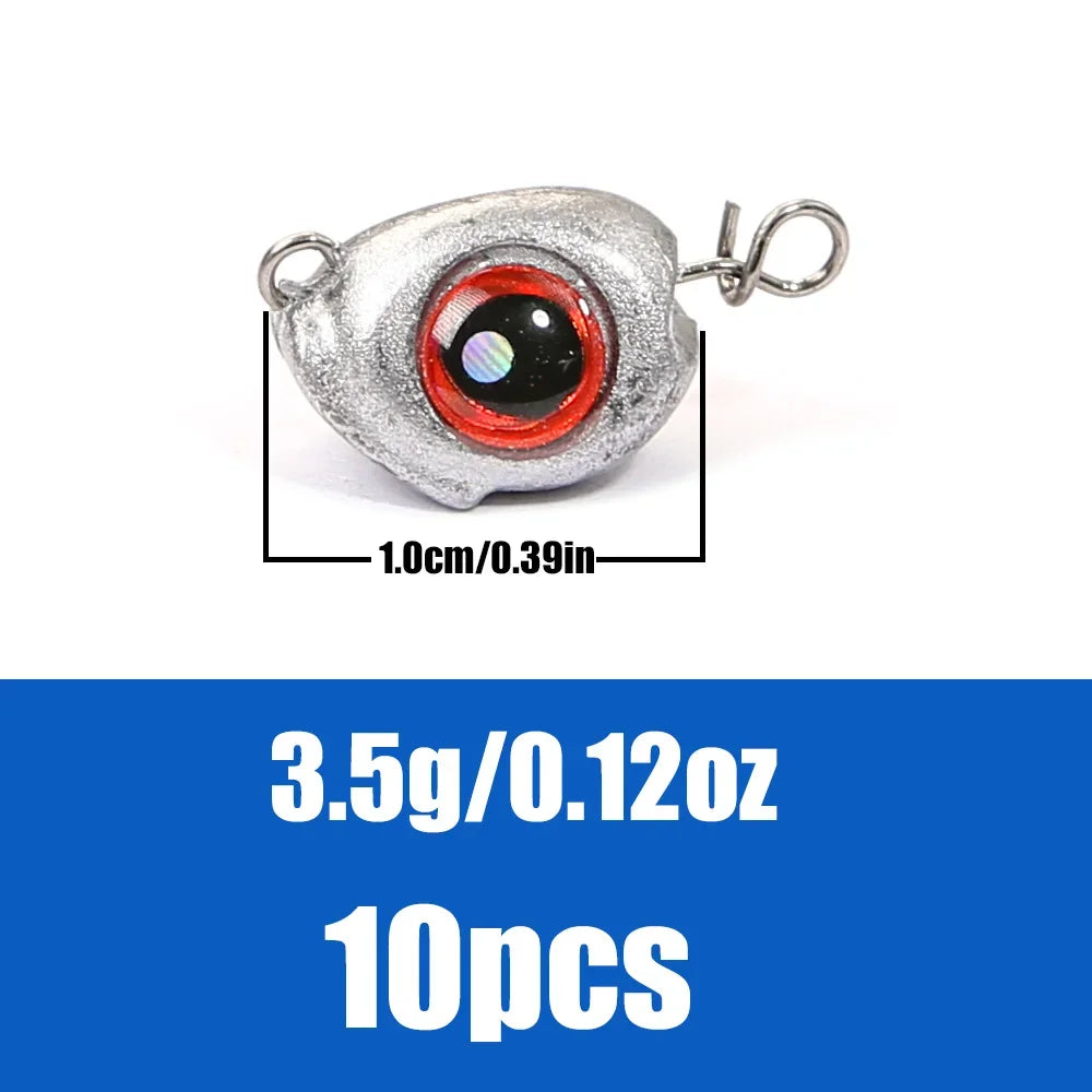 HookUpCo. Cheburashka Sinker Jig Head Weights - HookUpCo.