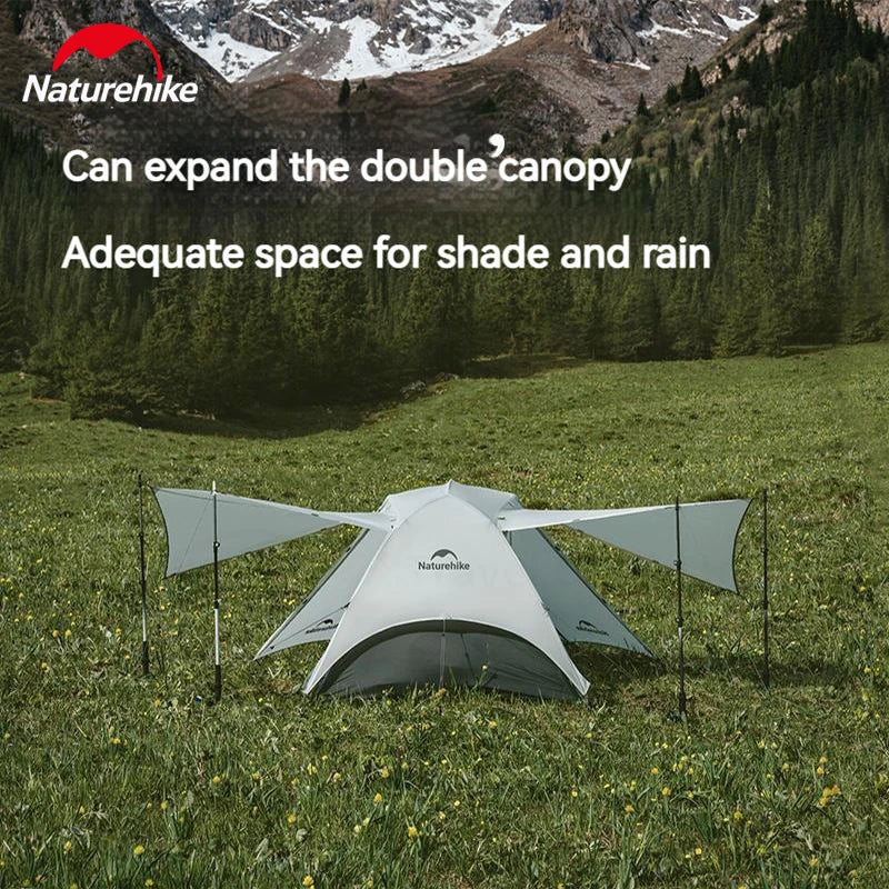 HookUpCo. Ultralight Double Layer Camping Tent - HookUpCo.