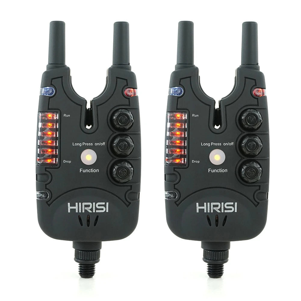 HookUpCo. LED Fishing Bite Alarms with Adjustable Settings - HookUpCo.