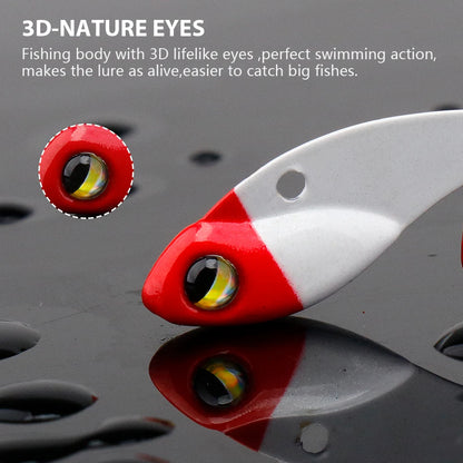 HookUpCo. Mini Metal VIB Fishing Lure Spoon - HookUpCo.