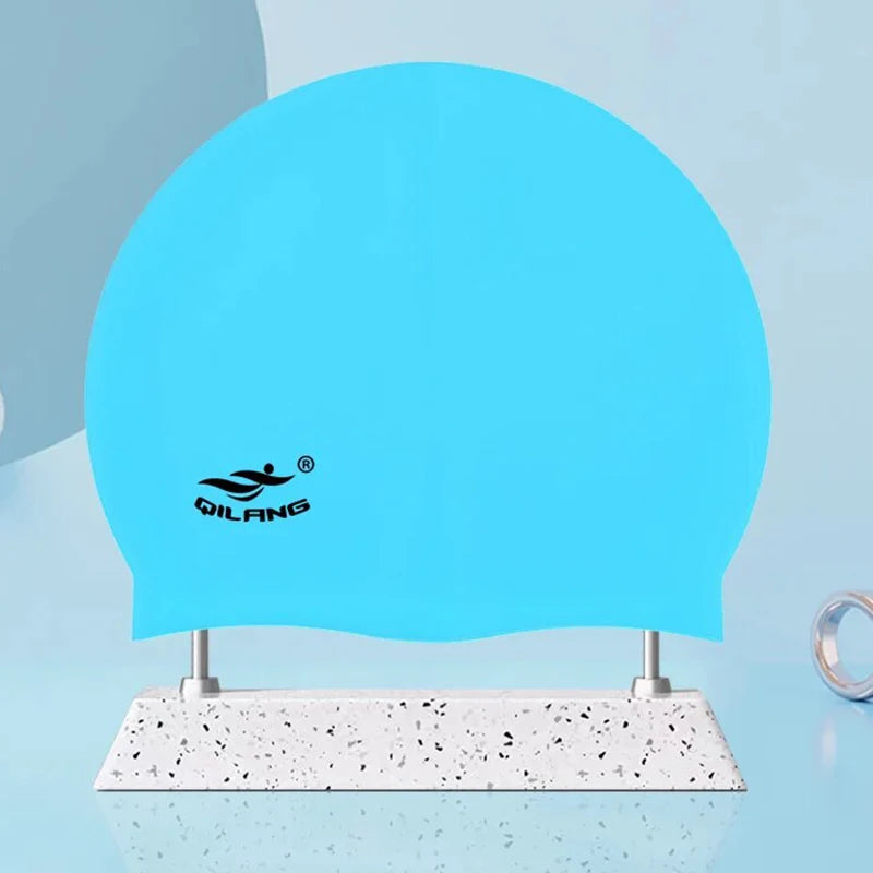 HookUpCo Waterproof Swim Caps