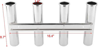 HookUpCo. Stainless Steel Fishing Rod Rack - HookUpCo.