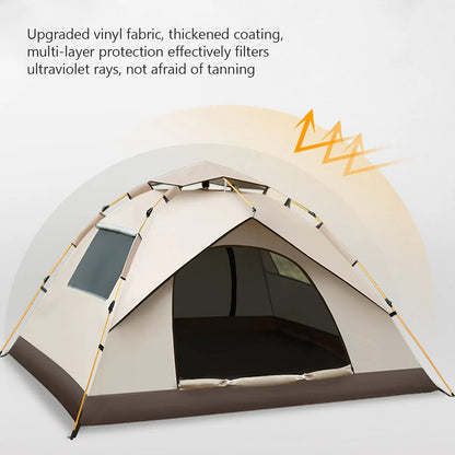 HookUpCo. Waterproof Automatic Camping Tent - HookUpCo.