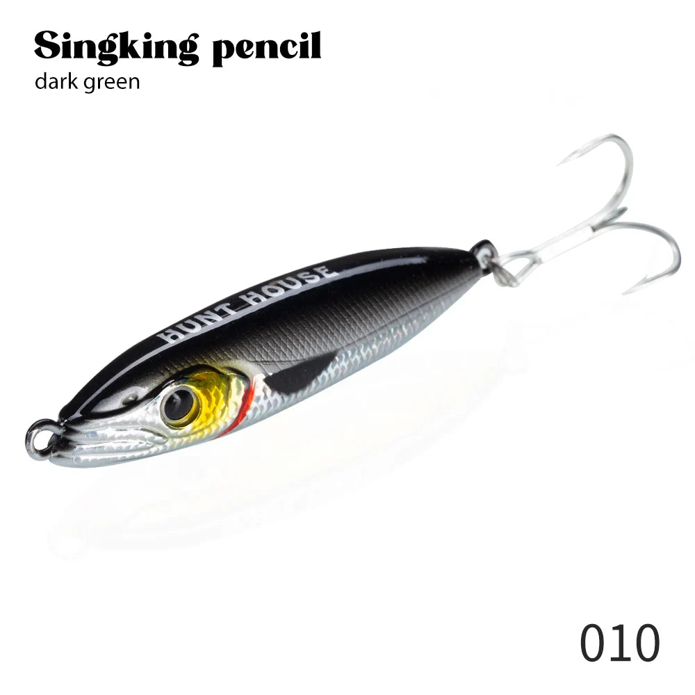 HookUpCo. Wobly Pencil Lure for Saltwater Fishing - HookUpCo.