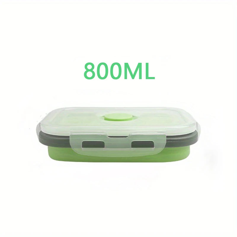 HookUpCo. Eco-Friendly Folding Lunch Box Set