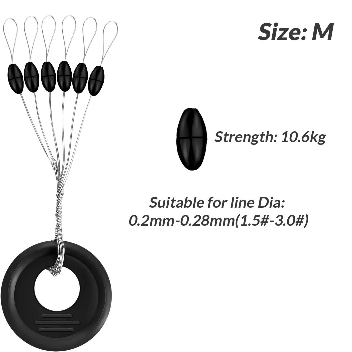 HookUpCo. 60-Piece Fishing Bobber Set - HookUpCo.
