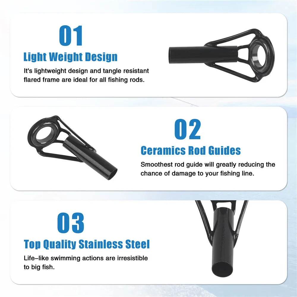 HookUpCo. Fishing Rod Tip Repair Kit Essentials - HookUpCo.