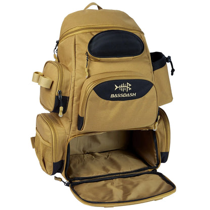 Lightweight Tactical Fishing Tackle Backpack - HookUpCo.