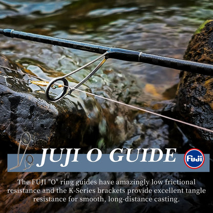 HookUpCo. Dragon Light Carbon Fishing Rod 1.6m - HookUpCo.