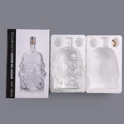 Storm Trooper Helmet Whiskey Decanter Set