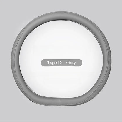 HookUpCo. Napa Leather Steering Wheel Cover - HookUpCo.