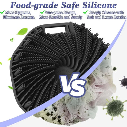 Gentle Silicone Body Scrubber Brush