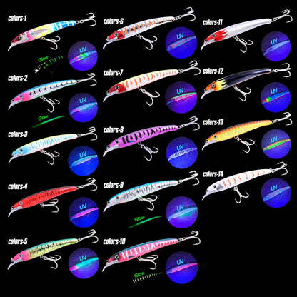 HookUpCo. Curved Topwater Fishing Lure 160F