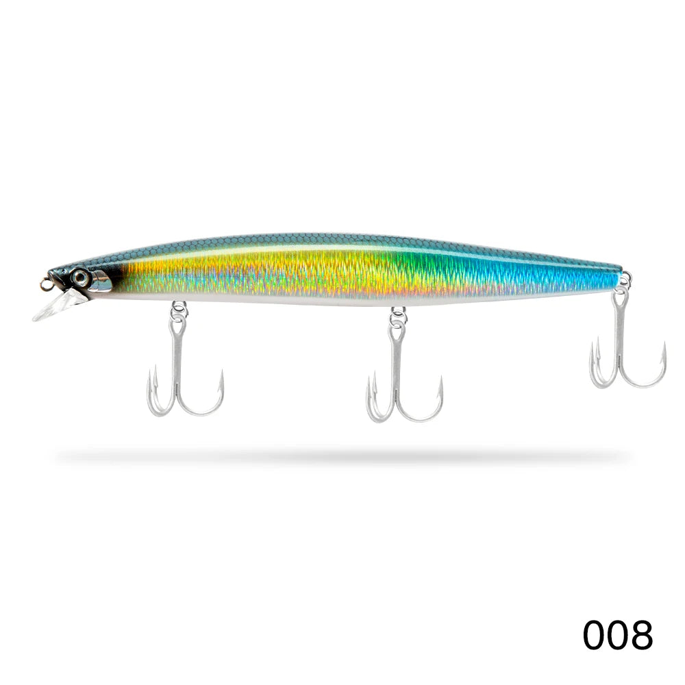 HookUpCo. Luminous Assassin Minnow Fishing Lure - HookUpCo.